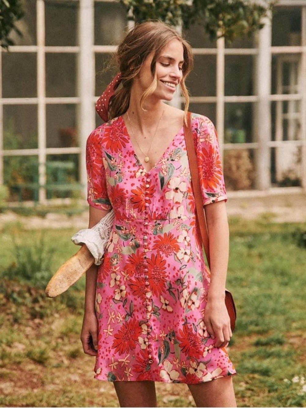 Sézane Sola Silk Dress